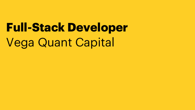 Full-Stack Developer