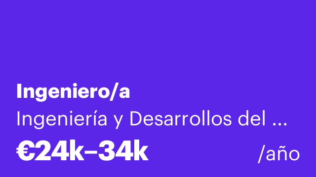 Ingeniero/a