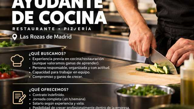 Ayudante/a de Cocina