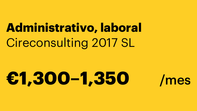 Administrativo, laboral