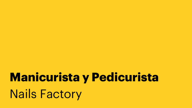Manicurista y Pedicurista