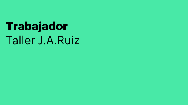 Trabajador
