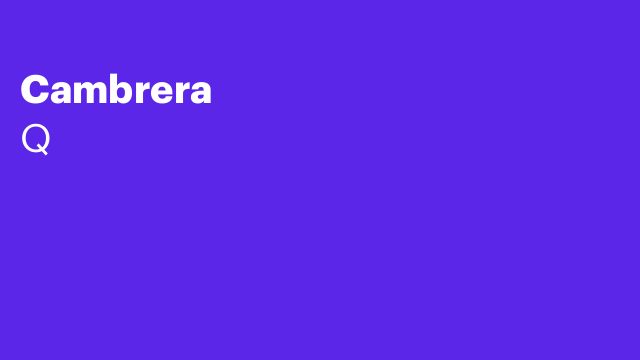 Cambrera