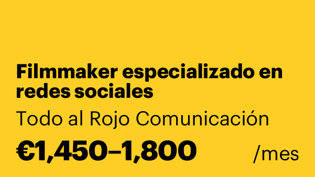 Filmmaker especializado en redes sociales