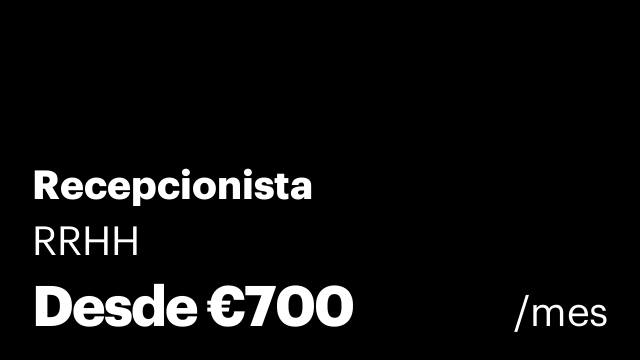 Recepcionista