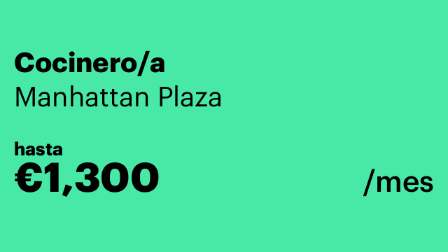 Cocinero/a