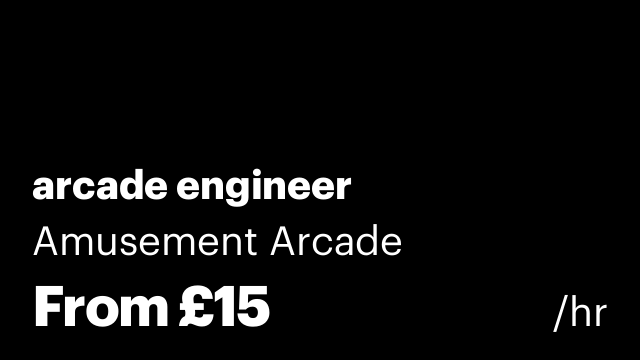 arcade engineer