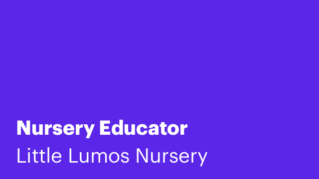 Nursery Educator