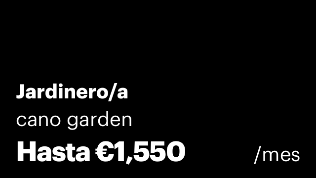 Jardinero/a