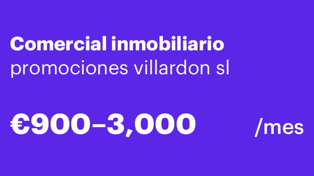 Comercial inmobiliario