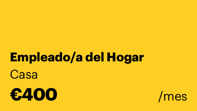Empleado/a del Hogar