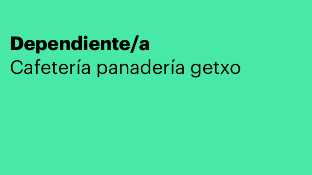 Dependiente/a