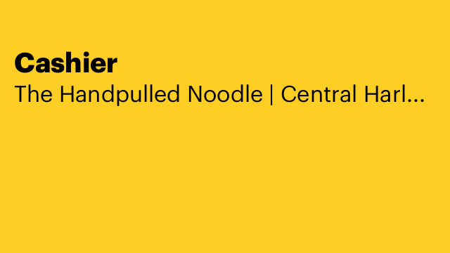 Cashier