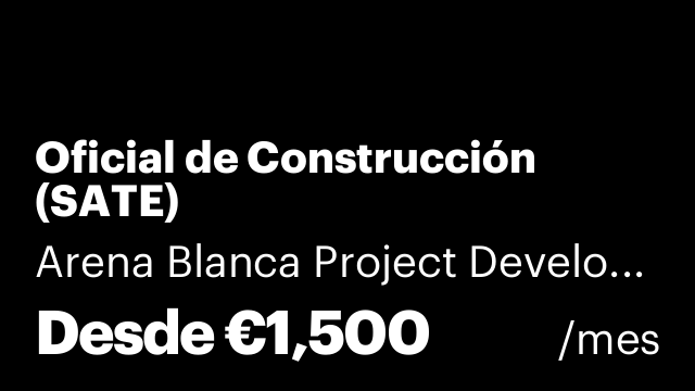 Oficial de Construcción (SATE)