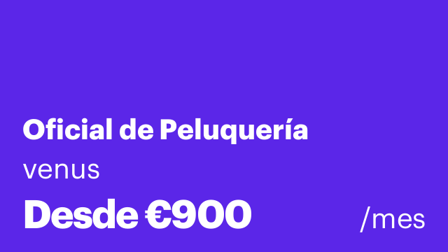 Oficial de Peluquería
