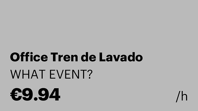 Office Tren de Lavado
