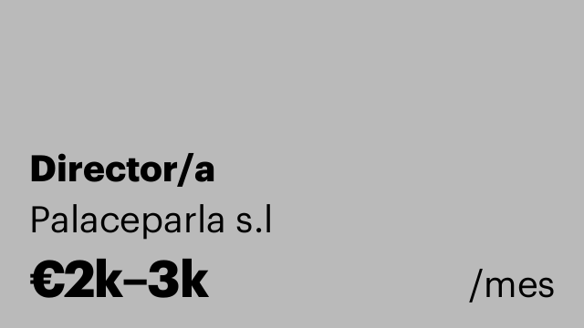 Director/a