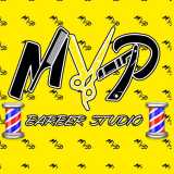 Mvp barber studio logo