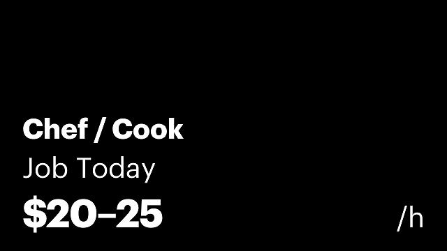 Chef / Cook