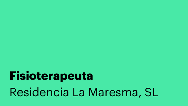 Fisioterapeuta