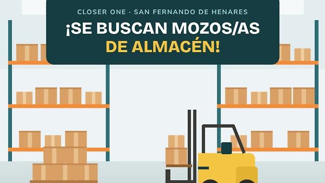 Mozo/a de almacén – Preparador/a de pedidos (San Fernando de Henares)
