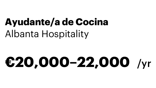 Ayudante/a de Cocina
