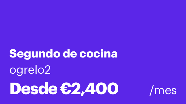 Segundo de cocina