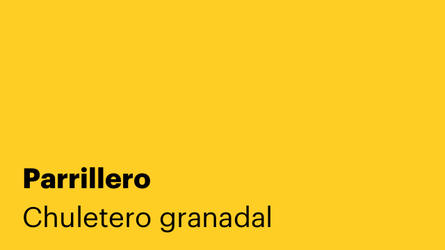 Parrillero