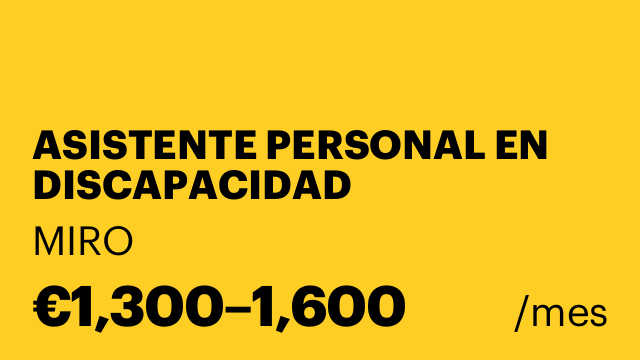 ASISTENTE PERSONAL EN DISCAPACIDAD