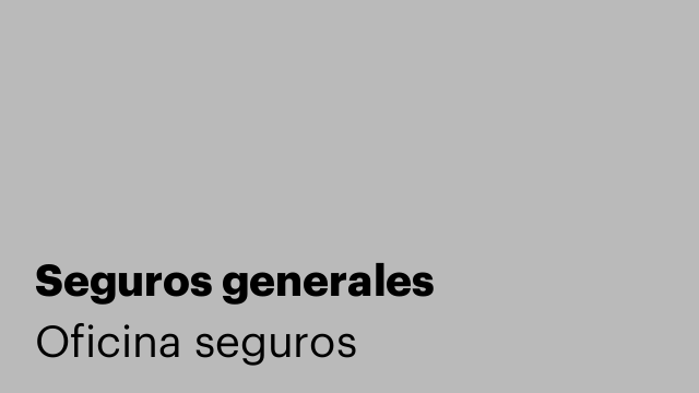 Seguros generales