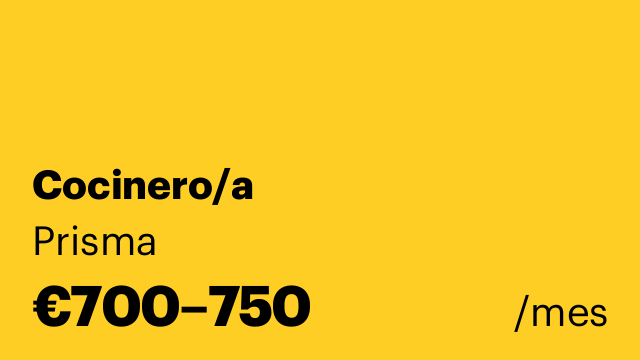 Cocinero/a