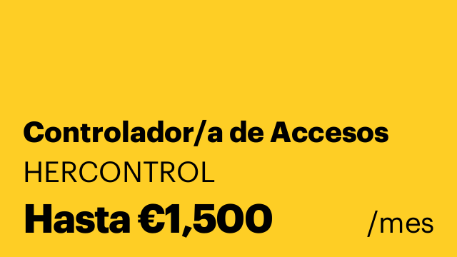 Controlador/a de Accesos