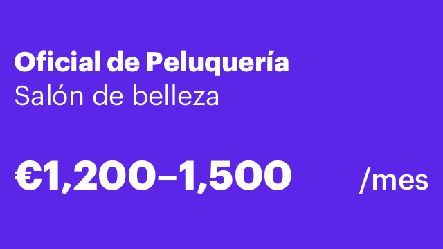 Oficial de Peluquería