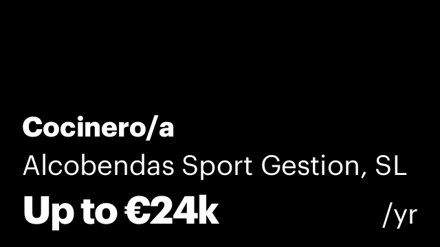 Cocinero/a