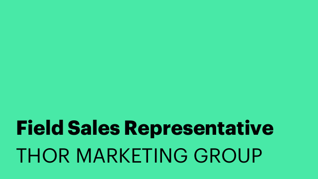 Field Sales Representative