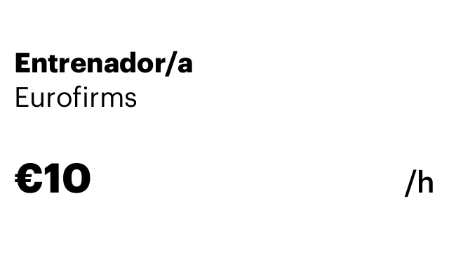 Entrenador/a