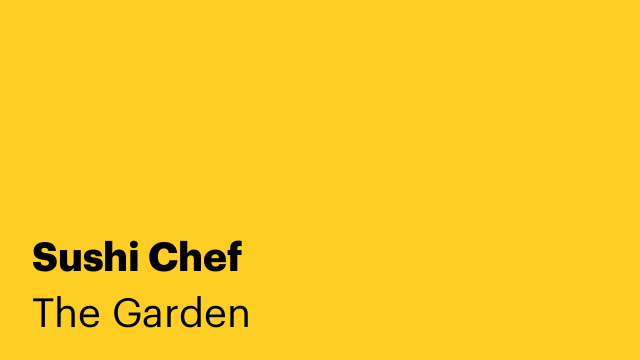 Sushi Chef