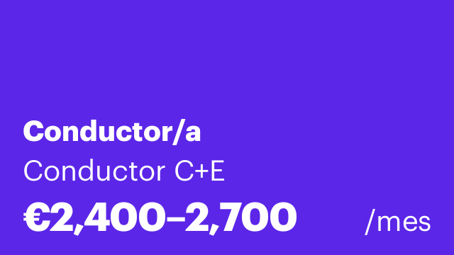 Conductor/a