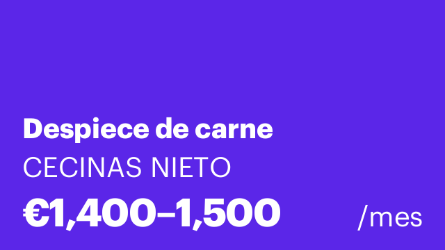 Despiece de carne