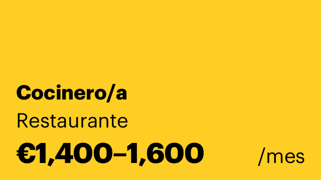 Cocinero/a