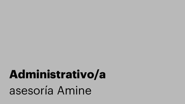 Administrativo/a