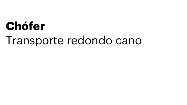 Chófer