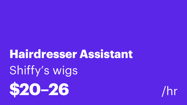 Hairdresser Assistant