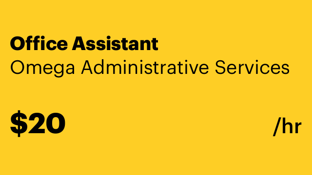 Office Assistant