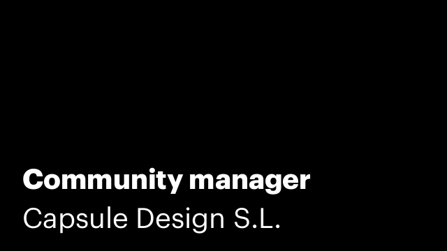 Community manager