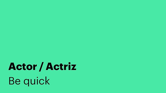 Actor / Actriz