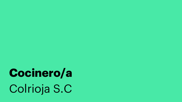 Cocinero/a