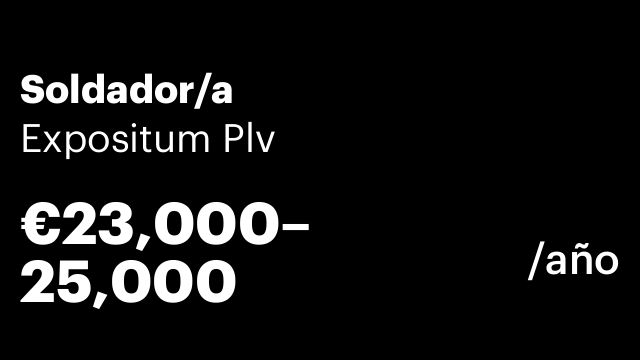 Soldador/a