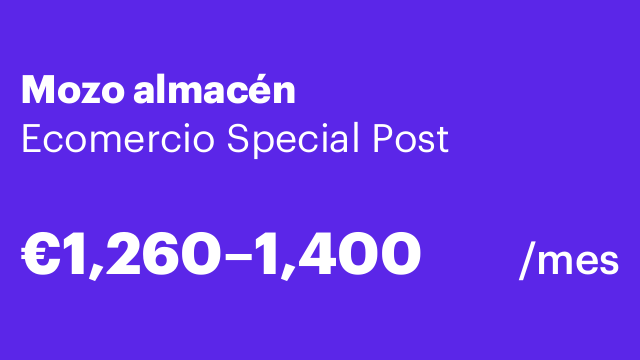 Mozo almacén