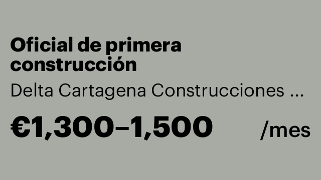 Oficial de primera construcción